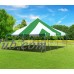 Party Tents Direct 20x20 Outdoor Wedding Canopy Event Pole Tent (Yellow)   